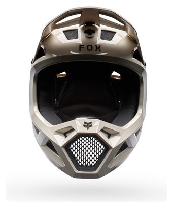 Casco integrale Fox Rampage Vault color beige gesso