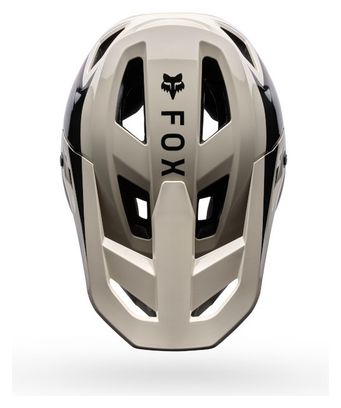 Casco integrale Fox Rampage Vault color beige gesso
