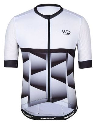 Maillot de cyclisme homme CUBIC noir/blanc