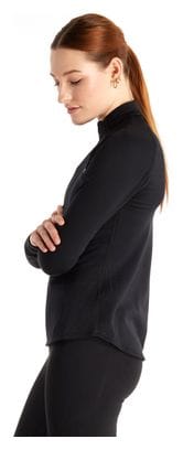 Haut Thermique 1/2 Zip New Balance Athletics Heat Grid Noir Femme