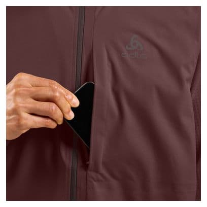 Odlo Zeroweight Warm 2.0 Mouwloos Jas Paars Heren