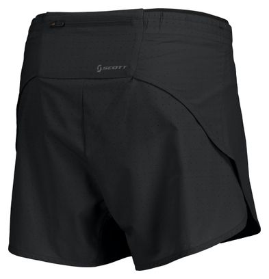 Pantaloncini Scott Endurance ventilati da donna Nero 