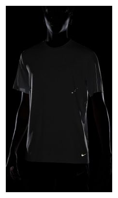 Nike Run Korte Mouw Trui Wit Heren