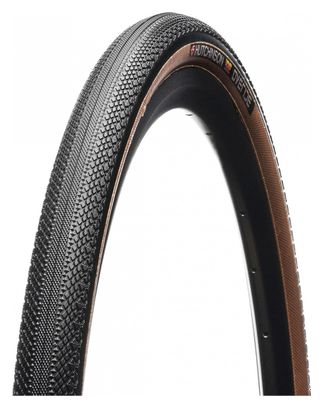 Hutchinson Overide 700 mm Tubeless Ready Soft Gravel Tire Hardskin Beige Sidewalls Tan