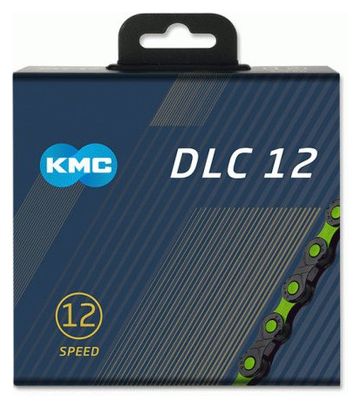 KMC DLC VAE Ketting 126 schakels 12V Zwart/Groen