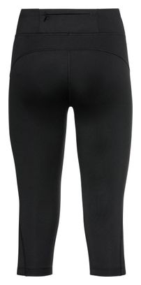 Damen 3/4 Sporthose Odlo Essential Soft Schwarz