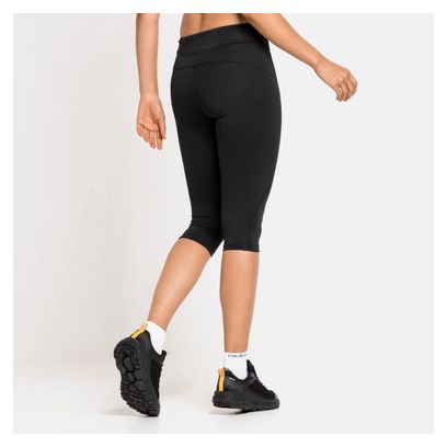Damen 3/4 Sporthose Odlo Essential Soft Schwarz