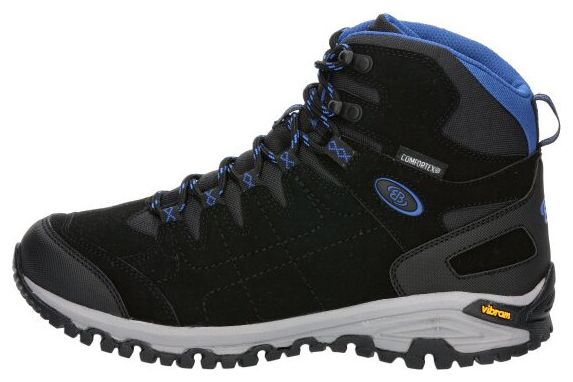 Chaussures de randonnée Brütting Mount Shasta High-Noir avec Bleu