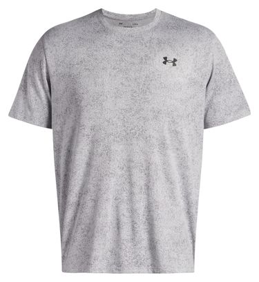 Maillot Manches Courtes Under Armour Tech Gris Homme