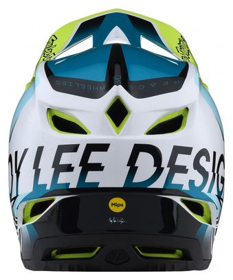Qualificatore per casco composito Troy Lee Designs D4 bianco/verde