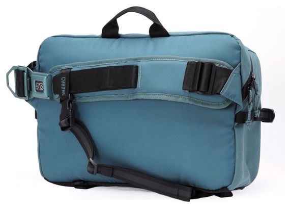 Kadet Max 15L Steel Blue Chrome Shoulder Bag