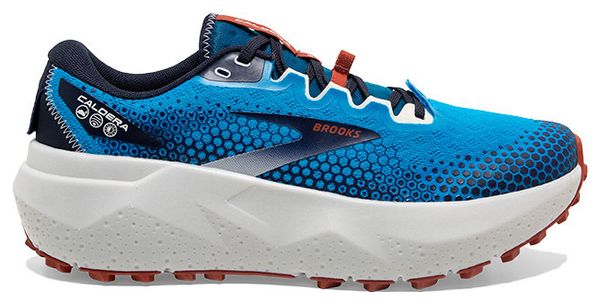 Brooks Caldera 6 Trail Hardloopschoenen Blauw Rood 45.1/2