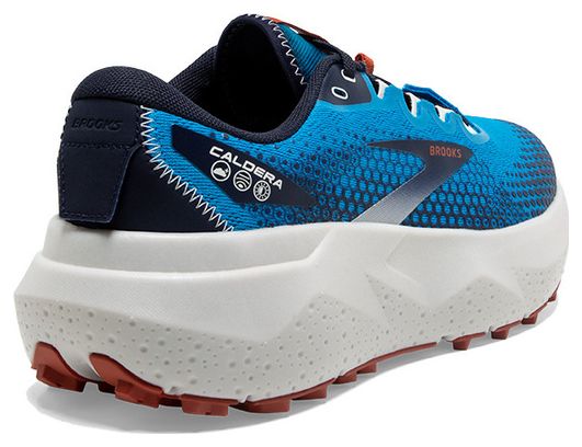 Brooks Caldera 6 Trail Hardloopschoenen Blauw Rood 45.1/2