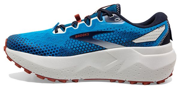 Brooks Caldera 6 Trail Hardloopschoenen Blauw Rood 45.1/2