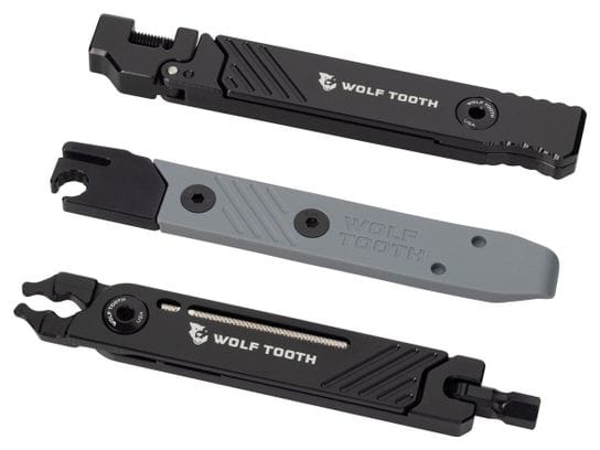 Wolf tooth 8-Bit Kit Two Multifunction Tools Black