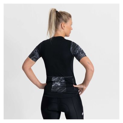 Maillot Manches Courtes Velo Rogelli Liquid - Femme