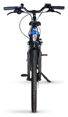 Vélo Electrique Urbanbiker  VTC Viena 23 bleu 28"  Moteur arrière 250W  720WH(48v 15Ah)