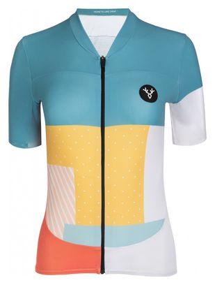 Maglia manica corta sartoriale donna LeBram Portet Pelforth