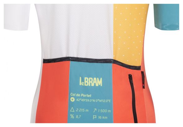 LeBram Portet Pelforth Women's Short Sleeve Jersey Fitted Fit
