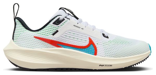 Kinder Running Schuhe Nike Air Zoom Pegasus 40 Weiß Mehrfarbig