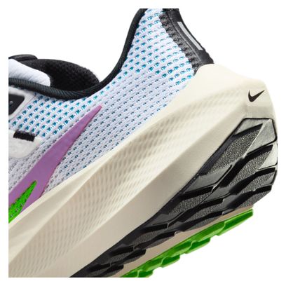 Chaussures de Running Enfant Nike Air Zoom Pegasus 40 Blanc Multi Couleurs