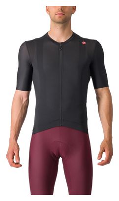 Maillot Manches Courtes Castelli Espresso Noir