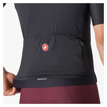 Castelli Espresso Short Sleeve Jersey Black