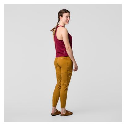 Mallas para mujer Salewa Alpine Hemp Marrón