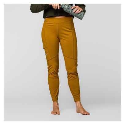 Mallas para mujer Salewa Alpine Hemp Marrón