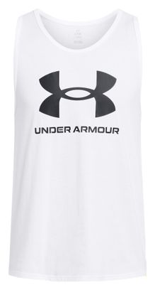 Under Armour Sportstyle Logo Tank Blanco Hombre