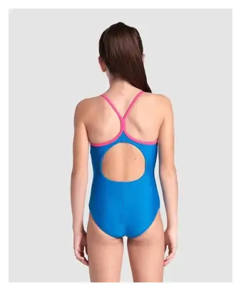 Arena Swimsuit Light Drop Solid Blau Mädchen Badeanzug