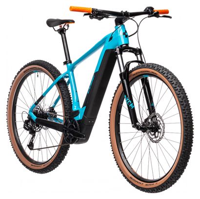 MTB eléctrica rígida Cube Reaction Hybrid Pro 625 Sram SX Eagle 12S 625 Wh 29'' Azul petróleo 2021