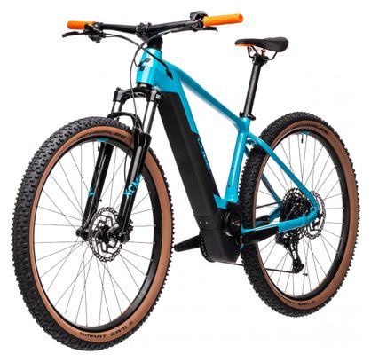 Cube Reaction Hybrid Pro 625 Electric Hardtail MTB Sram SX Eagle 12S 625 Wh 29'' Petrol Blue 2021