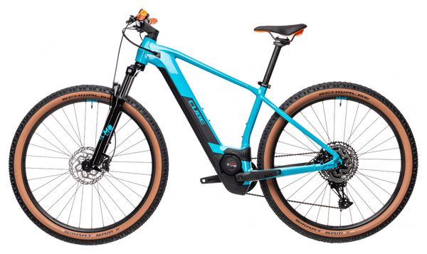 MTB eléctrica rígida Cube Reaction Hybrid Pro 625 Sram SX Eagle 12S 625 Wh 29'' Azul petróleo 2021