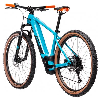 MTB eléctrica rígida Cube Reaction Hybrid Pro 625 Sram SX Eagle 12S 625 Wh 29'' Azul petróleo 2021