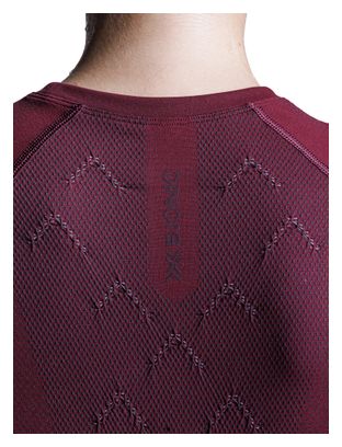 X-Bionic Xceed Run Women's Red Running T-Shirt