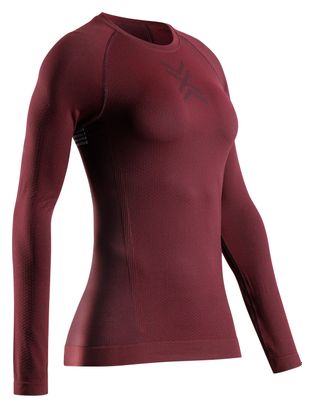 X-Bionic Xceed Run Women's Red Running T-Shirt