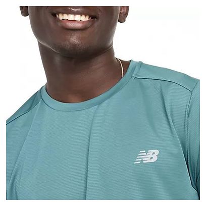 New Balance Sport Essentials Men's Green short sleeve jersey