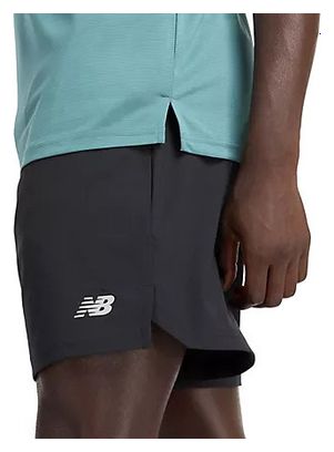 New Balance Sport Essentials Men's Green short sleeve jersey