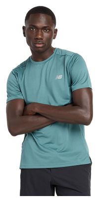 New Balance Sport Essentials Heren Groen shirt met korte mouwen