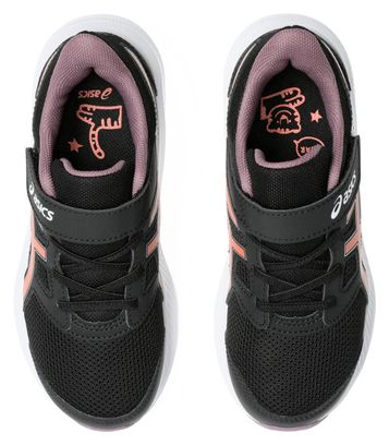 Asics Jolt 4 PS Hardloopschoenen Zwart/Roze Kind