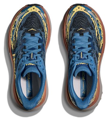 Zapatillas de trail Hoka Stinson 7 Azul/Amarillo, Hombre