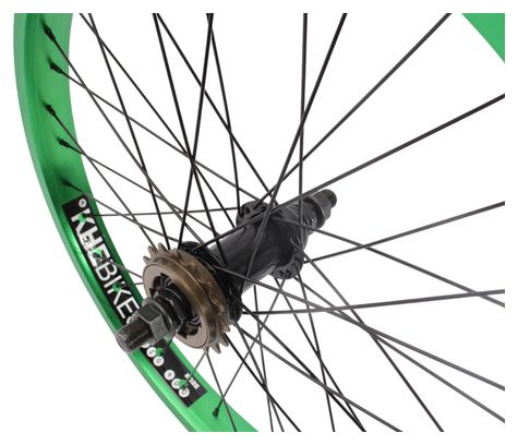 Roue arrière BMX KHE PRISM 20 pouces verte