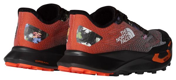 The North Face Vectiv Enduris 4 Women's Trail Shoes - Race Edition - Floral Black/Red