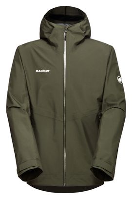 Chaqueta impermeable con capucha Mammut Alto Light Verde para hombre