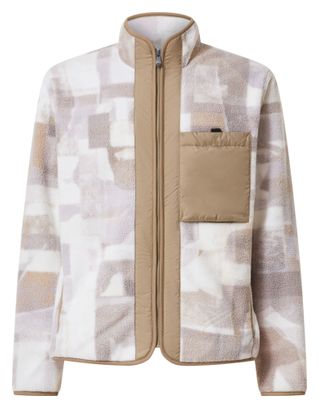 Heren Oakley Off-Slope Mountain Sherpa Beige Sweatshirt