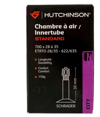 HUTCHINSON Tubo interior 700x28 / 35 Válvula Schrader 32mm