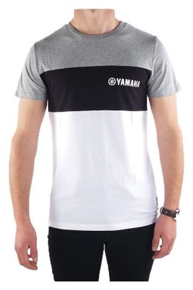 Tee-shirt Gris Noir Homme Yamaha