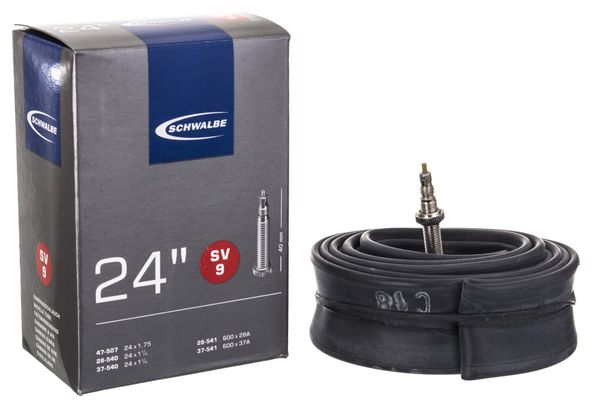 SCHWALBE SV9 Standard Tube 24 x 1 1/8-1.75" Presta 40 mm