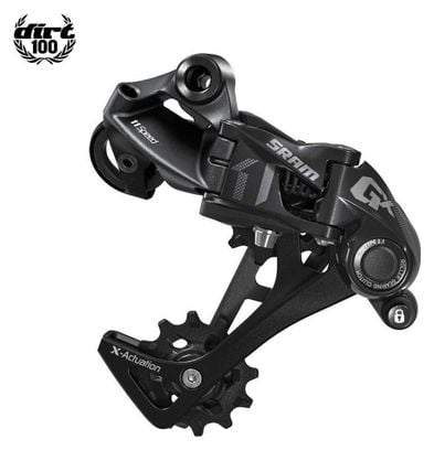 Dérailleur arrière Sram GX1  11V Chape Longue Aluminium Noir/Rouge